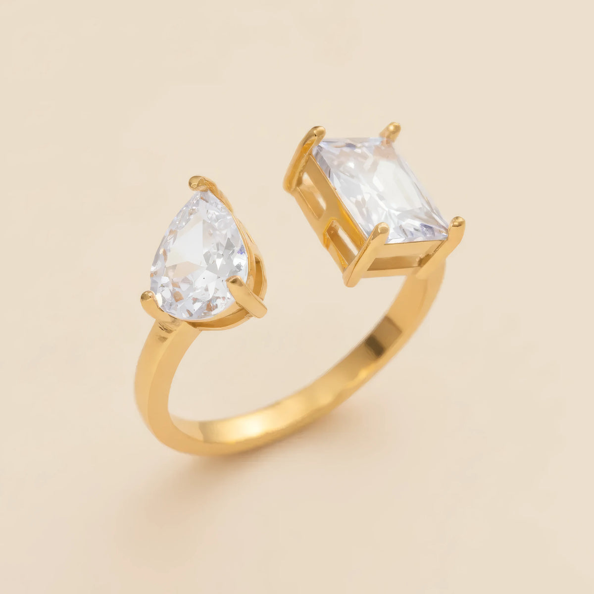 Open Drop Geometric Ring