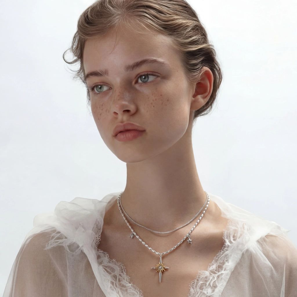 Celestial Dagger Necklace
