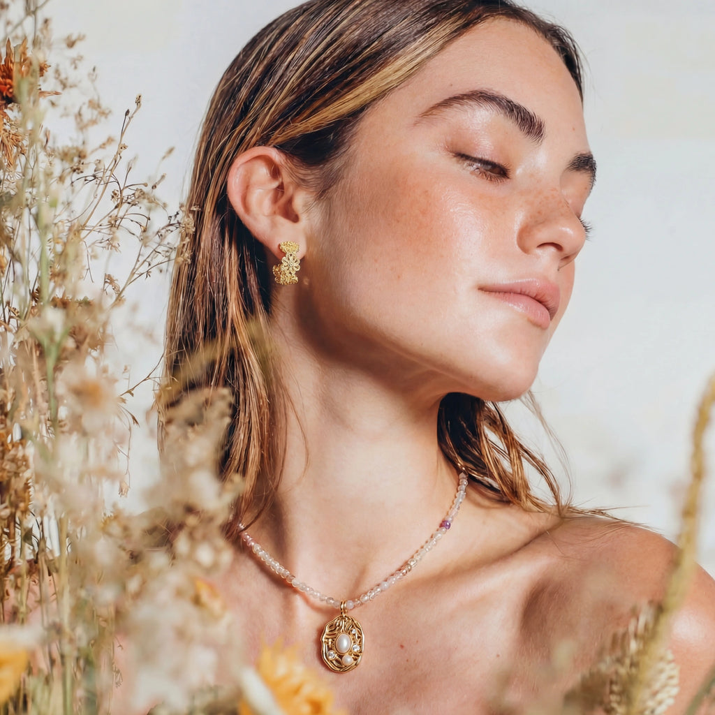 Bloom Filigree Hoops