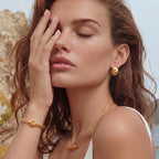 Golden Twist Studs