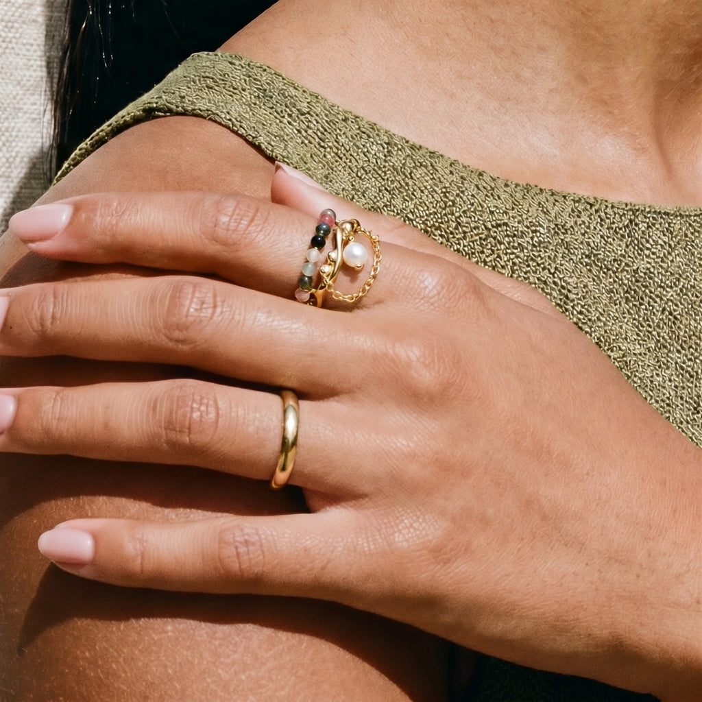 Lucky Charm Clover Ring
