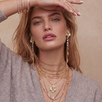 Golden Bloom Crystal Set