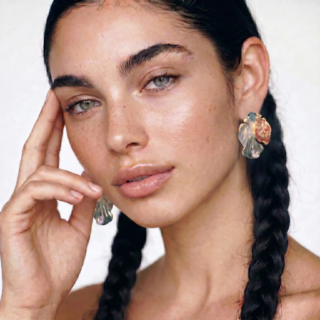 Monstera Muse Earrings