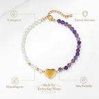 Geometric Pearl Bracelet