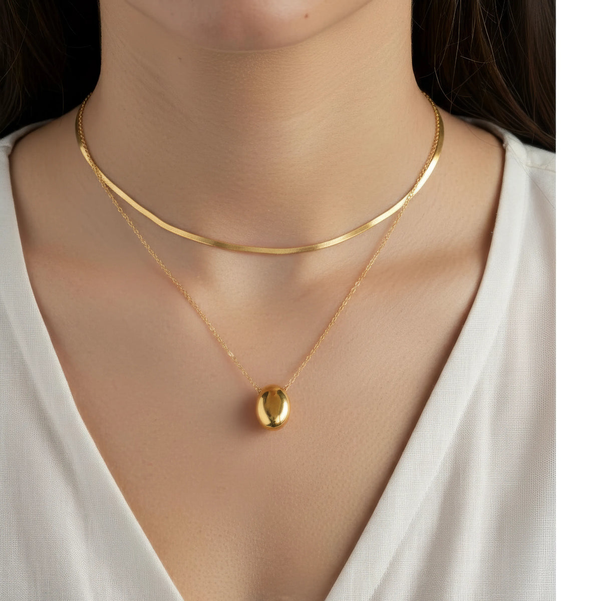 Oval Necklace