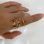 Three of a Kind Ring Set