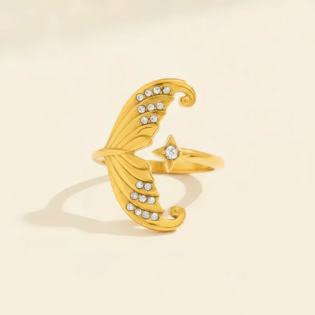Celeste Wing Ring