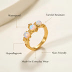 French Style Round Open Ring