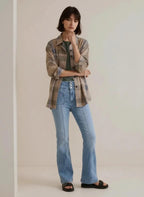 High Waist Bootcut Jeans