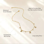 Diamond Cherry Rhinestone Necklace