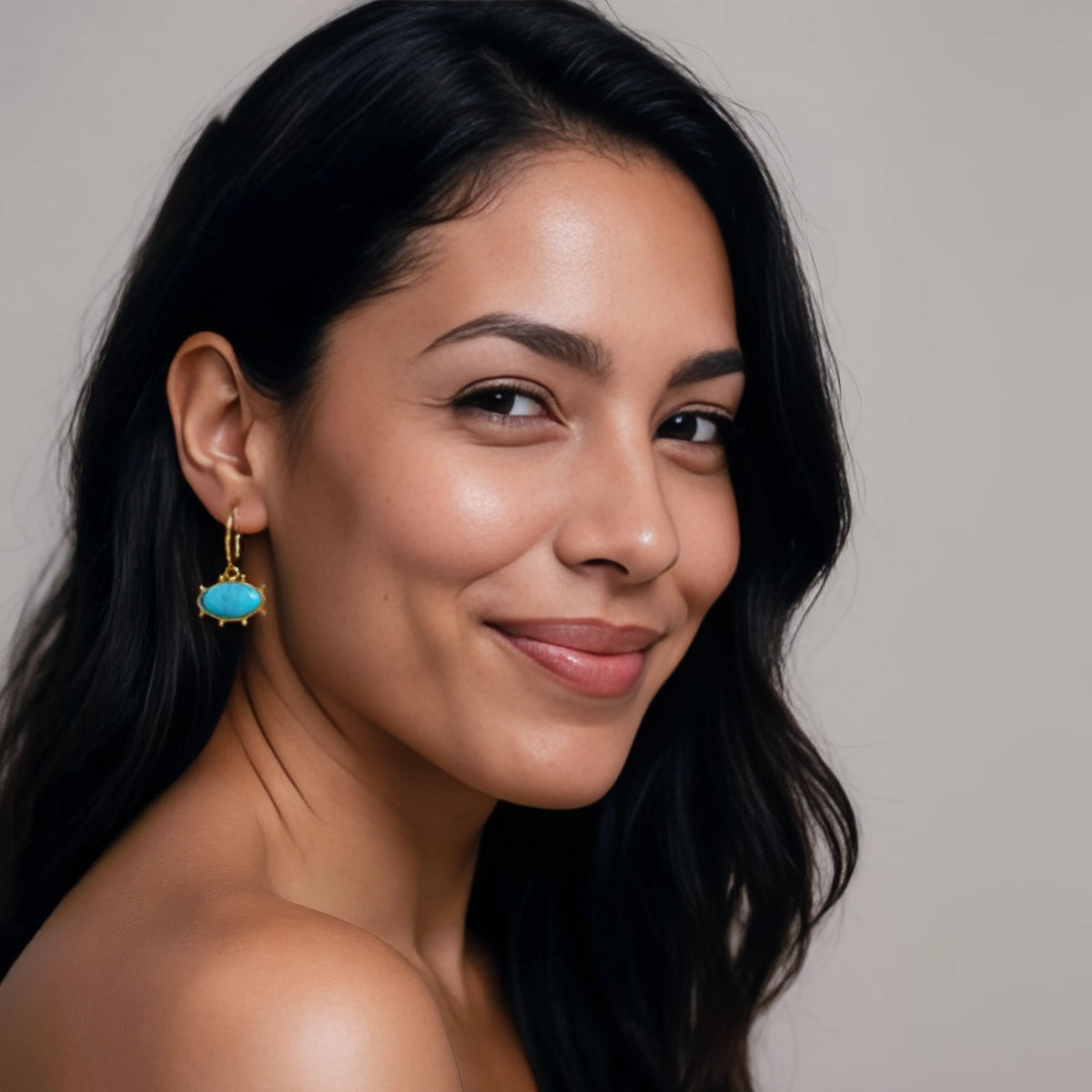Devil's Eye Drop Earrings
