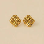 Stars reversed Stud Earrings