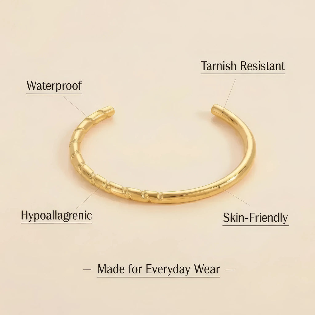 Roseh C Shape Bangle