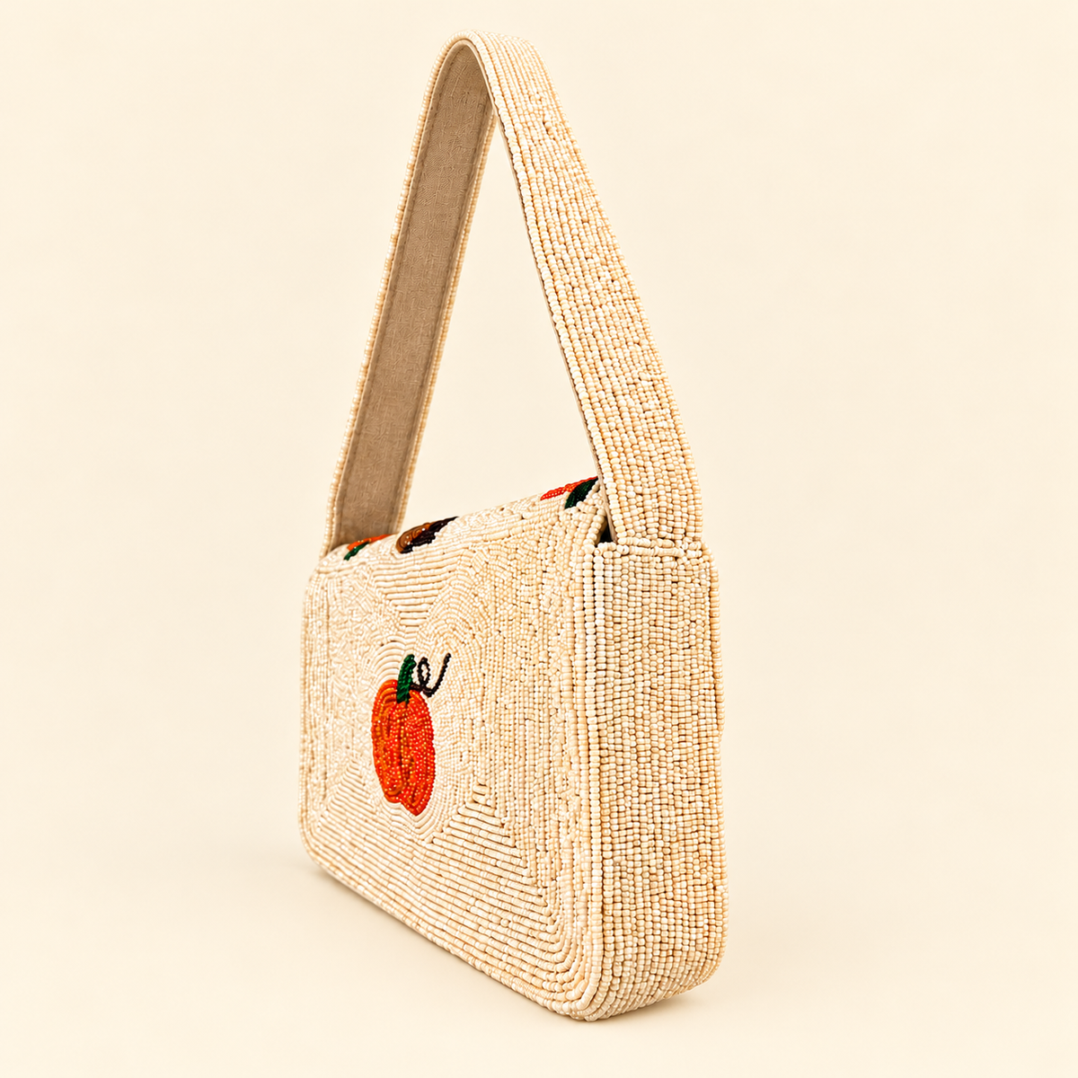 The Pumpkin Patch Beaded Bag