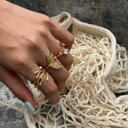 Celeste Wing Ring