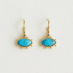 Devil's Eye Drop Earrings