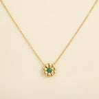 Green Bloom Necklace