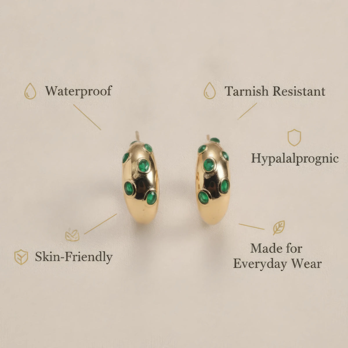 Statement Halo Hoops
