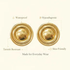 Belle Twist plain Earrings