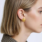 Golden Turtle Studs