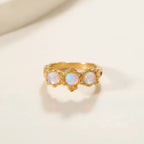 French Style Round Open Ring