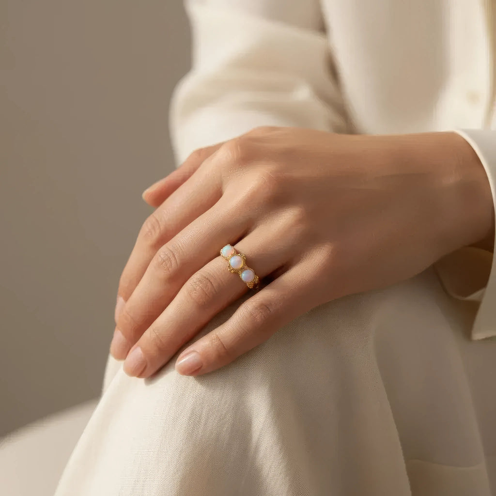 French Style Round Open Ring