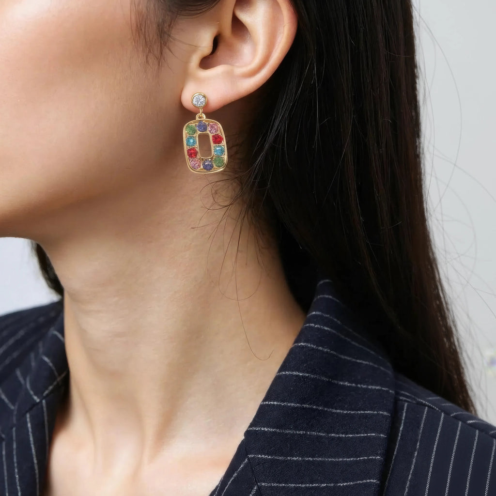 Rainbow Window Earrings