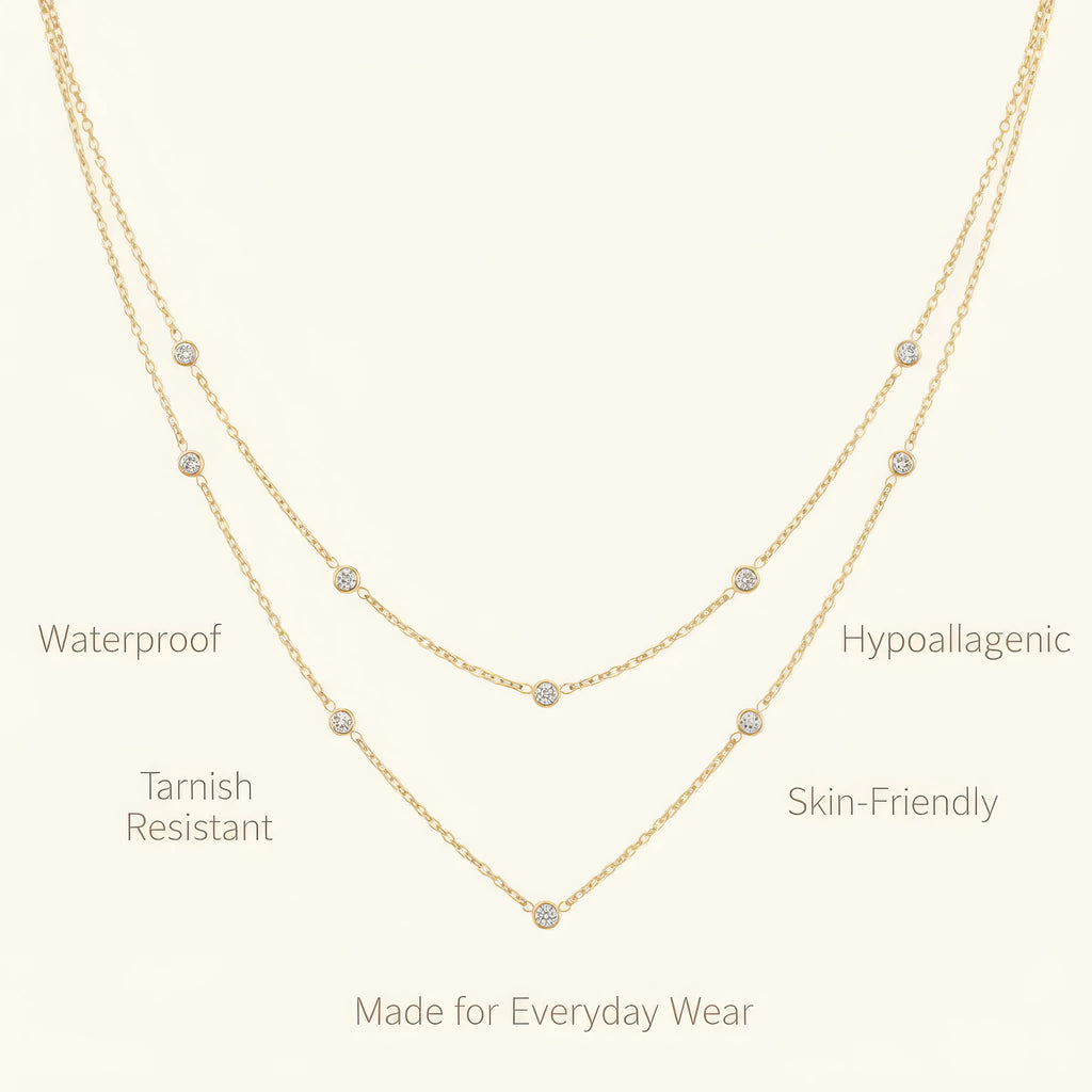 Layered Double Trouble Necklace