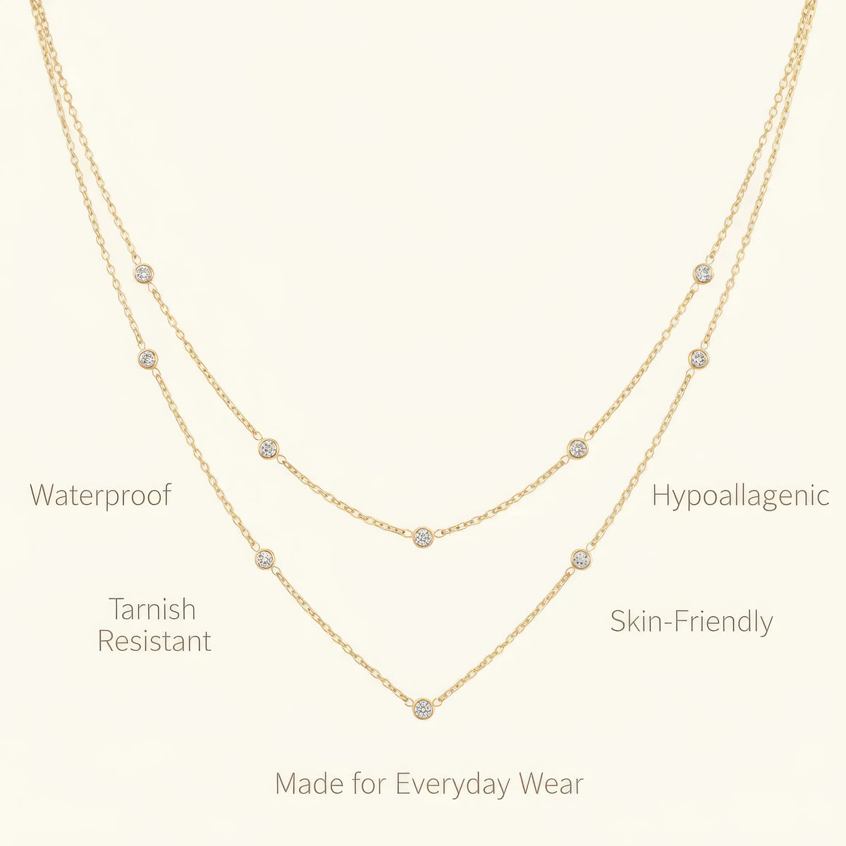 Layered Double Trouble Necklace