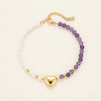 Geometric Pearl Bracelet