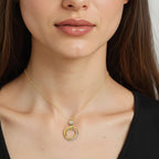 Peachy Golden Silver Rose Set