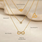 Layered Golden Stack Necklace