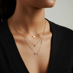 Layered Golden Stack Necklace