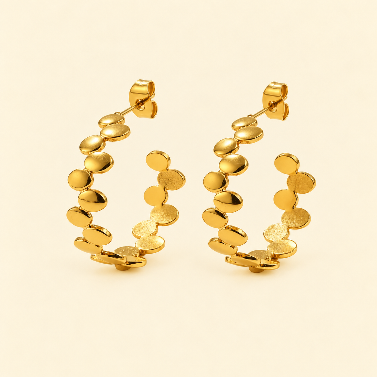 Peach Meets Rose Style Earrings