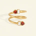 HeartGlow Open Ring