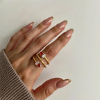 HeartGlow Open Ring