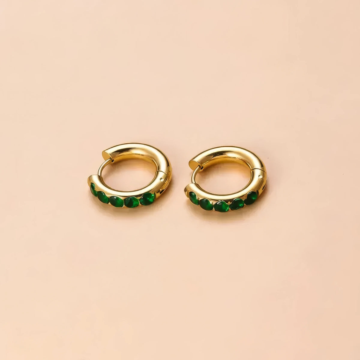 Heart Hoop Earrings