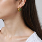 Heart Hoop Earrings