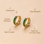 Heart Hoop Earrings