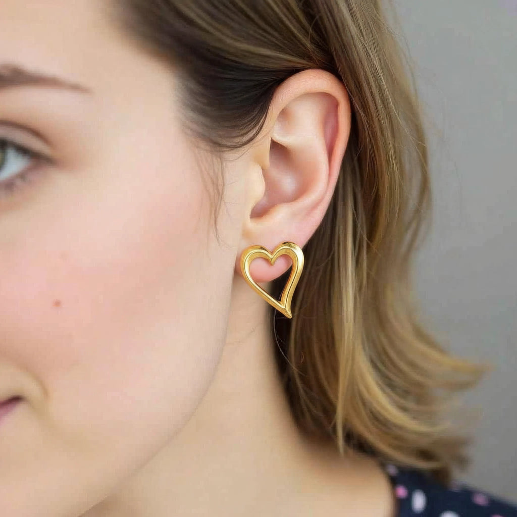 Valentina Heart Earrings