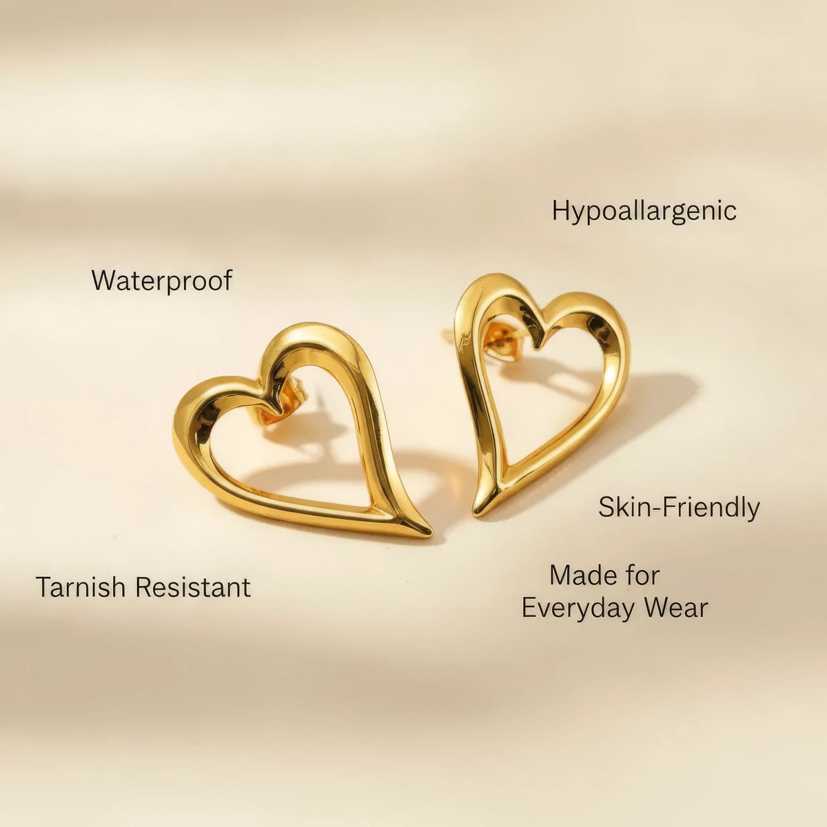 Valentina Heart Earrings
