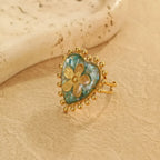 Heart Shape Open Ring