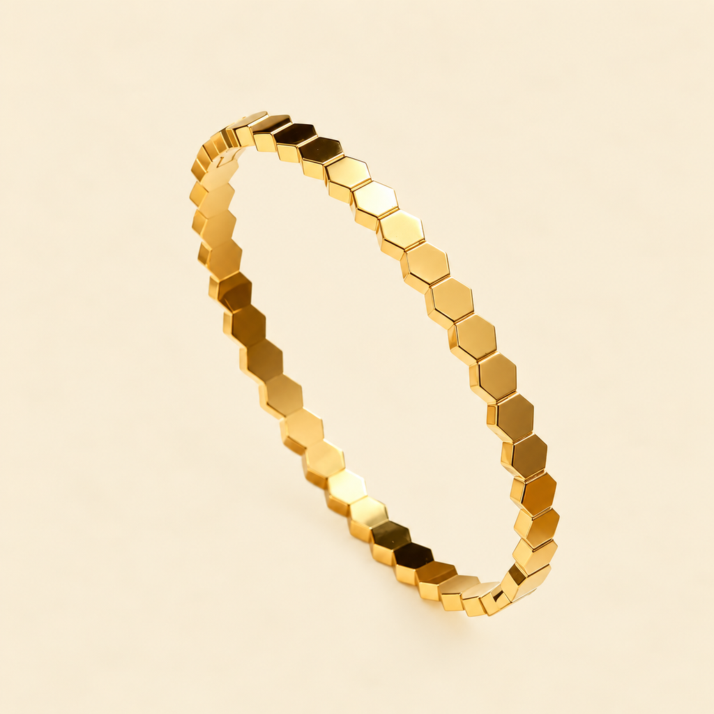 Honeycomb  Bangle