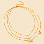 Layered Golden Stack Necklace