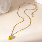 Lemon  Necklace