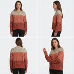 Peachy Multicolour Colorful Confetti Wool Ball Knitted Sweater