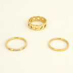 Three of a Kind Ring Set