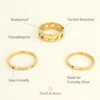 Three of a Kind Ring Set
