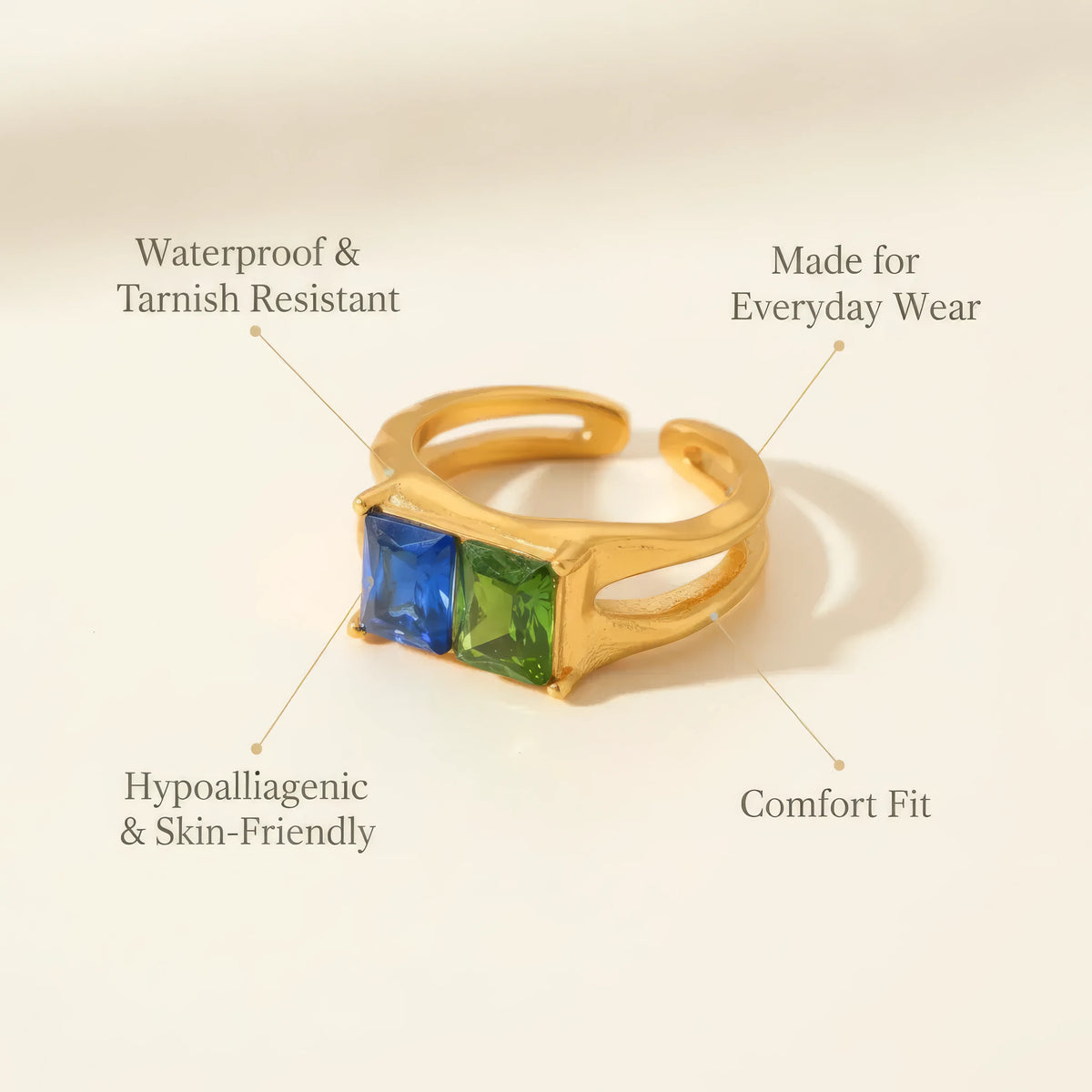 Moonstone  Ring