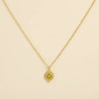 Natural Stone Pendant Necklace